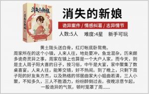 《消失的新娘》剧本杀真相解析复盘凶手攻略密码揭秘-吾爱剧本杀