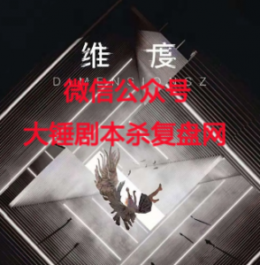 《维度》剧本杀故事复盘_凶手是谁解析/案件答案-吾爱剧本杀