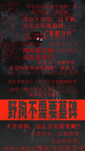 《野狗不需要墓碑》剧本杀复盘：游戏机制揭秘，线索梳理与推理技巧分享